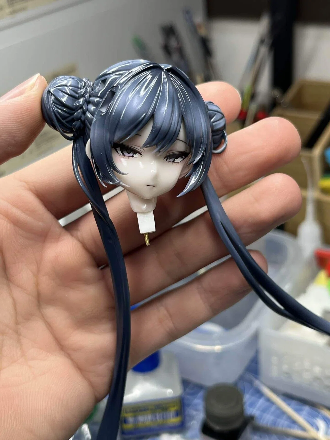 ガレージキット ブルーアーカイブ 竜華キサキ 制作｜お茶漬け