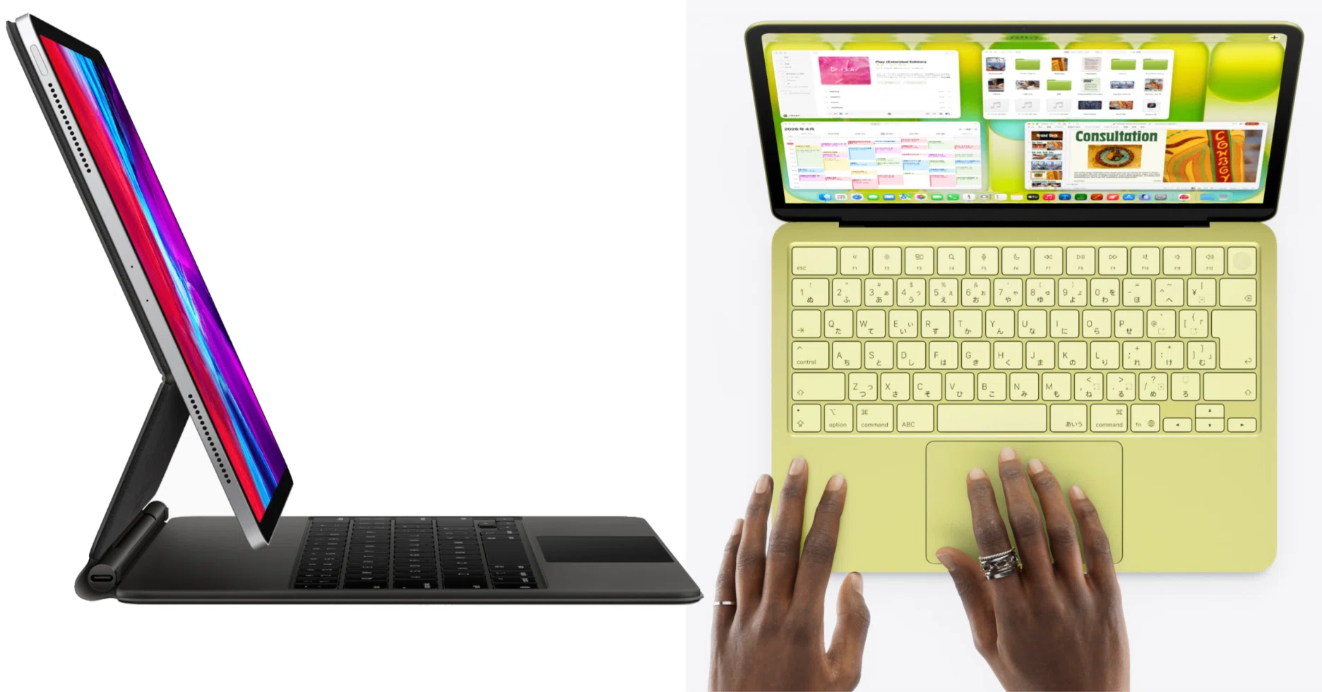 MacBook本体 iPad Pro 開発環境としてのコンパクトMac】iPad Pro 13インチ vs MacBook Neo