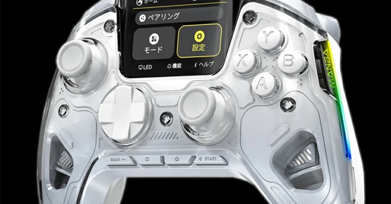 最新ManbaOne V2多機能ゲームコントローラー 連射ディスプレイホワイト 楽天市場】＼お買い物マラソンは特別価格！／ 【公式】ManbaOne ver.2