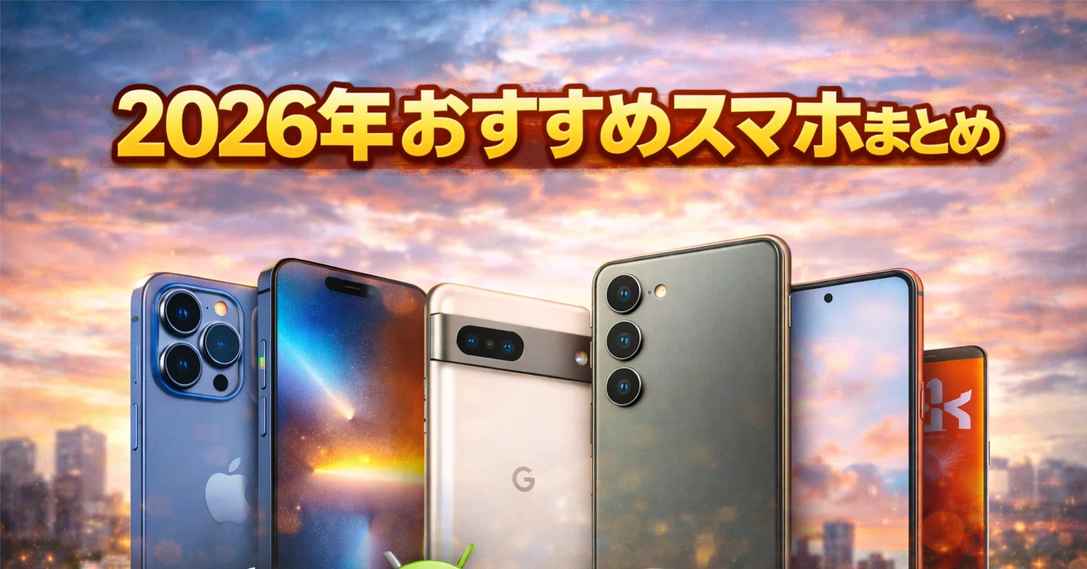 2026年おすすめスマホまとめ｜ガジェット太郎