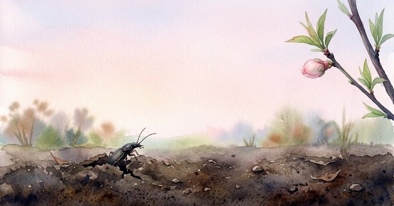 啓蟄に「驚天動地」——虫出しの雷が聞いたもの