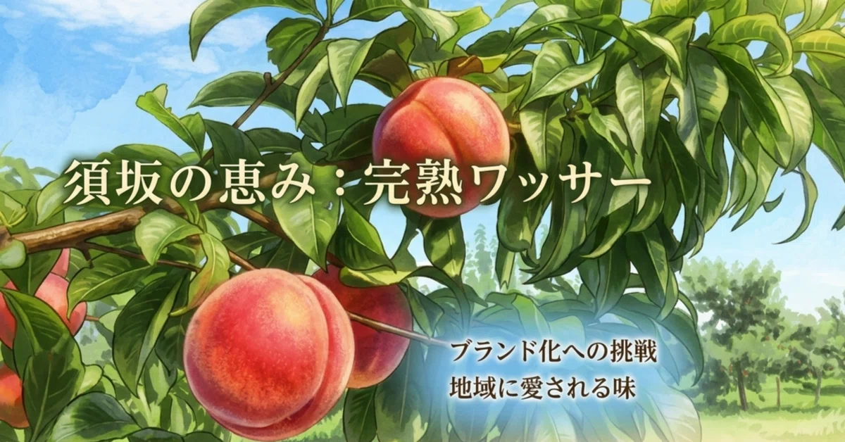 桃でもネクタリンでもない！？須坂が生んだ奇跡のフルーツ「ワッサー