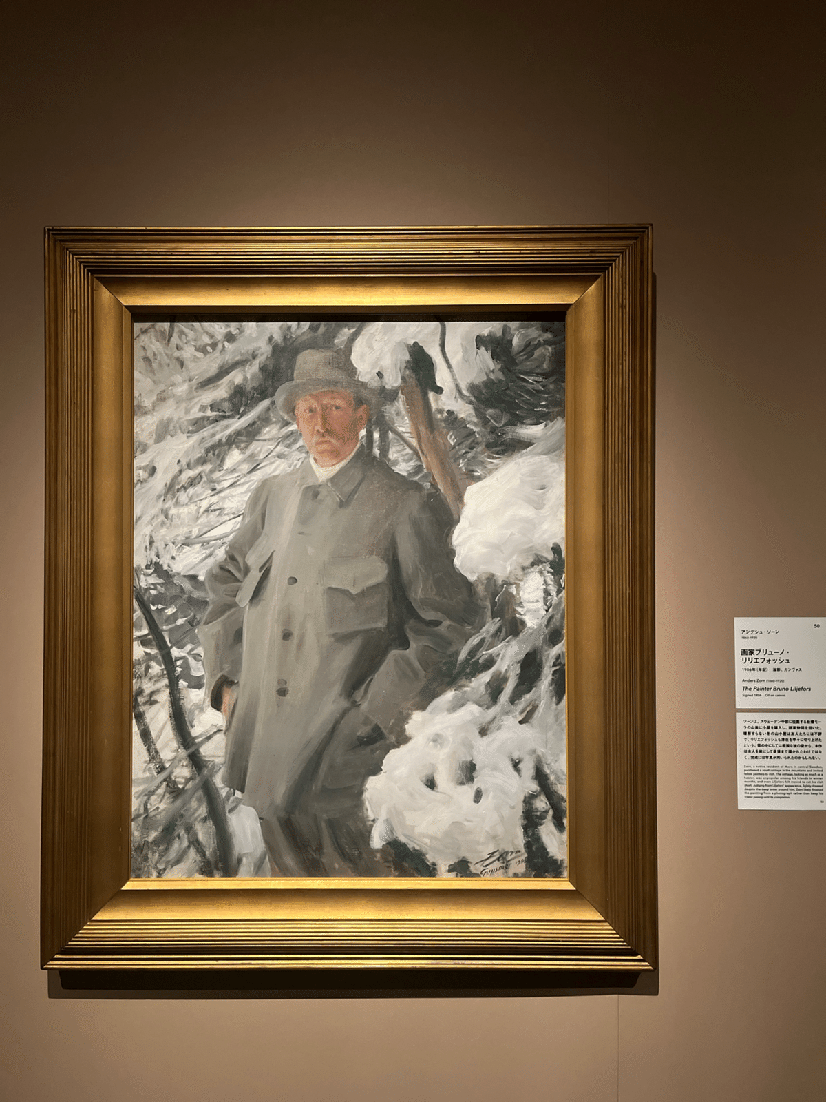 スウェーデン絵画展レポ｜混雑状況と印象に残った作品（沢山）｜無記名