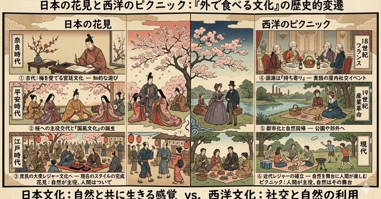 花見とは】なぜ日本人は桜の下で宴会をするのか？｜ぼん｜歴史