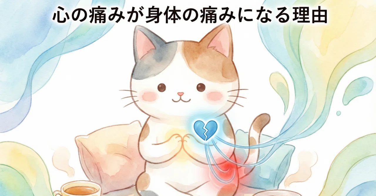 心の痛みが身体の痛みになる理由|腰痛・不調の本当の原因とやさしい向き合い方|和みのヨーガ研究所【身体を緩めて、あなた本来の輝きを取り戻すヨーガ】