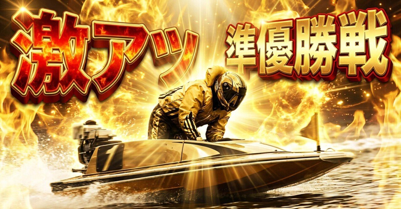 蒲郡9R 19:18🔥準優勝戦🔥｜スイ 競艇予想