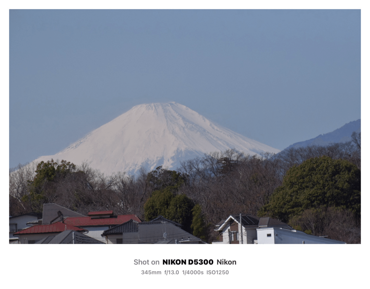 富士山 快晴｜SuzukenSambar