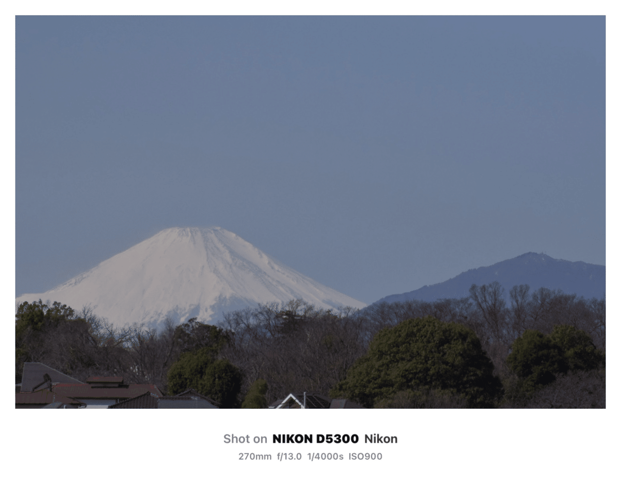 富士山 快晴｜SuzukenSambar