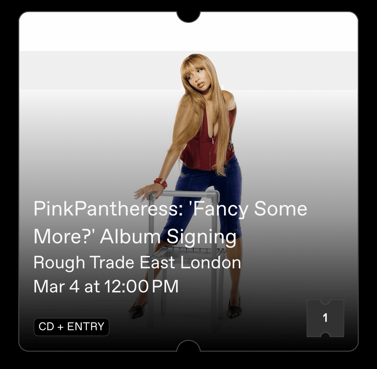 PinkPantheressのサイン会に行ってきた in London｜リルサウス