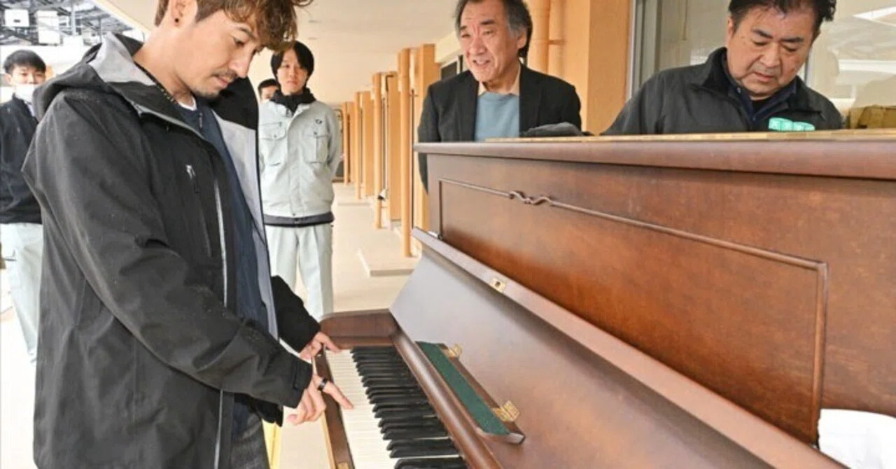 🎹坂本龍一さんピアノ到着🎹 ｜naho-21