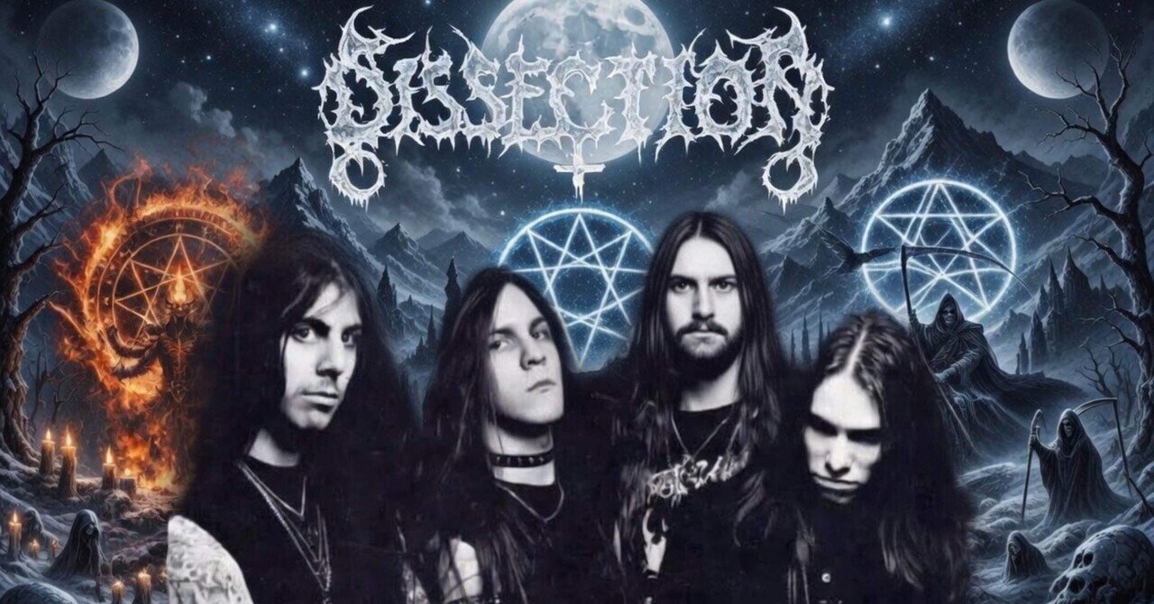洋楽 dissection DISSECTION🇸🇪【全13作レビュー】：──氷と闇が生んだ、唯一無二の