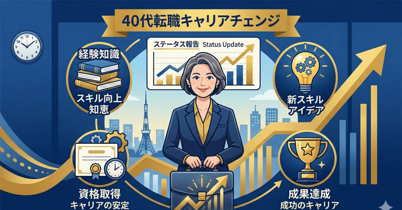 40代転職の現実と、それでも成功した人がやっていたこと｜働き方研究所｜AI時代の新しい働き方を考える