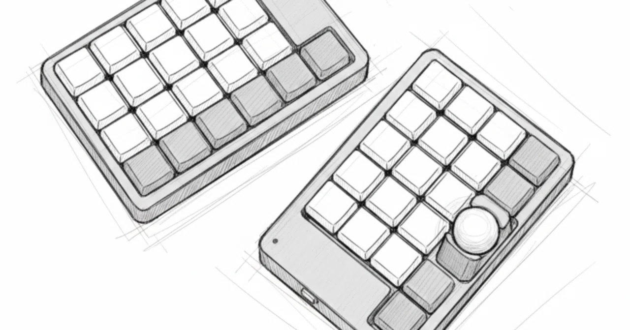 conductor 分割型キーボード トラックボール付き分割キーボードが欲しかった自分が、ようやく