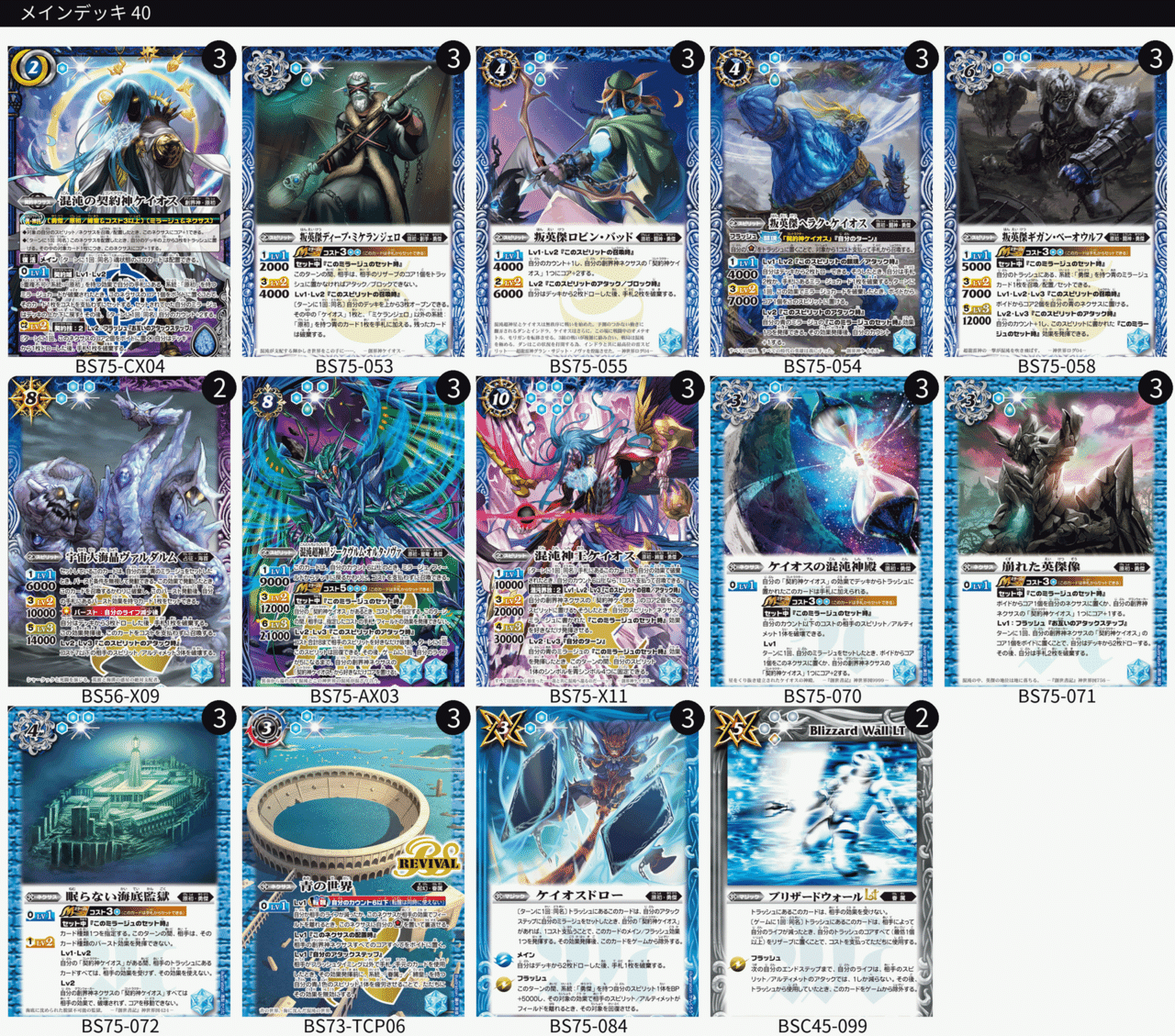 ケイオス 素人解説｜yuki