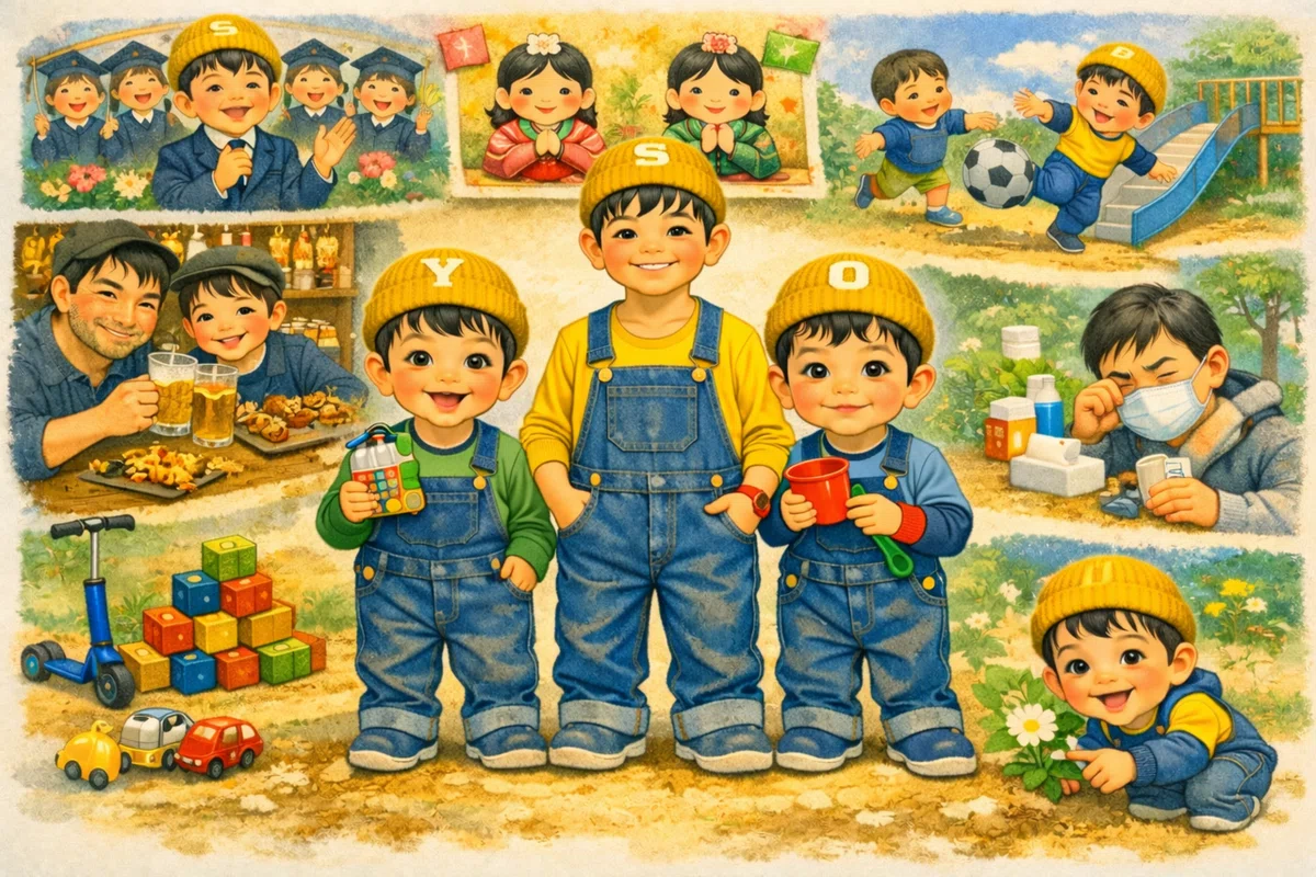 育児メモ〗3兄弟と過ごした1週間|2/27〜3/5まとめ|訪問リハPTもっさん