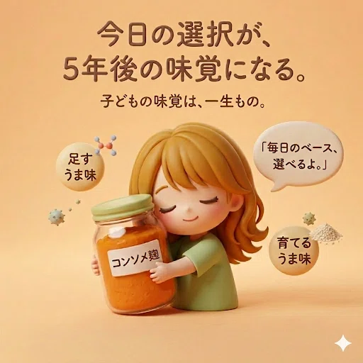 5年後の味覚を守る図解