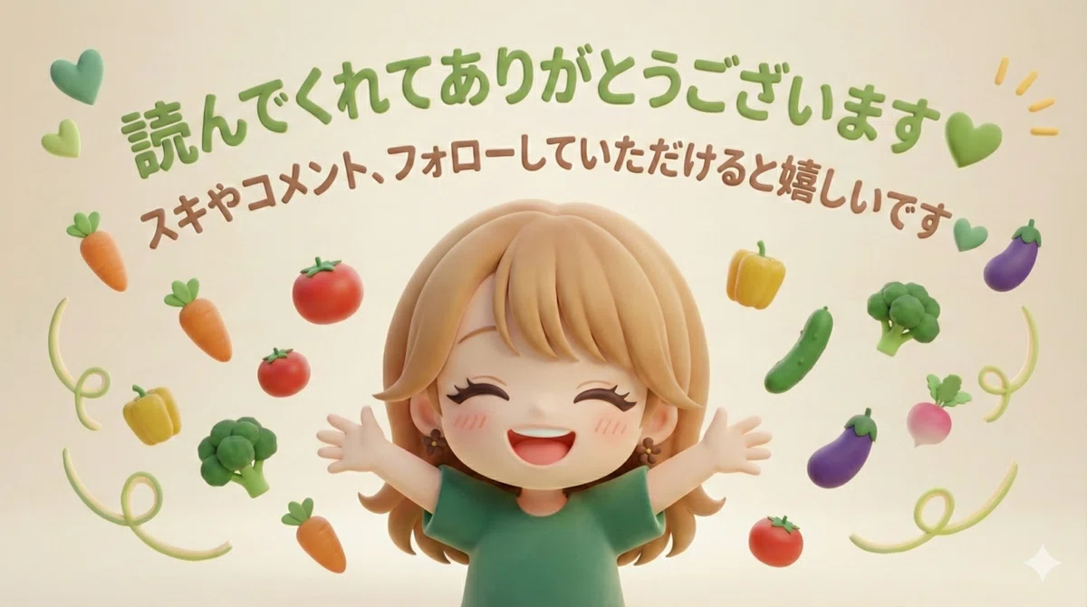 読んでくれてありがとうございます
