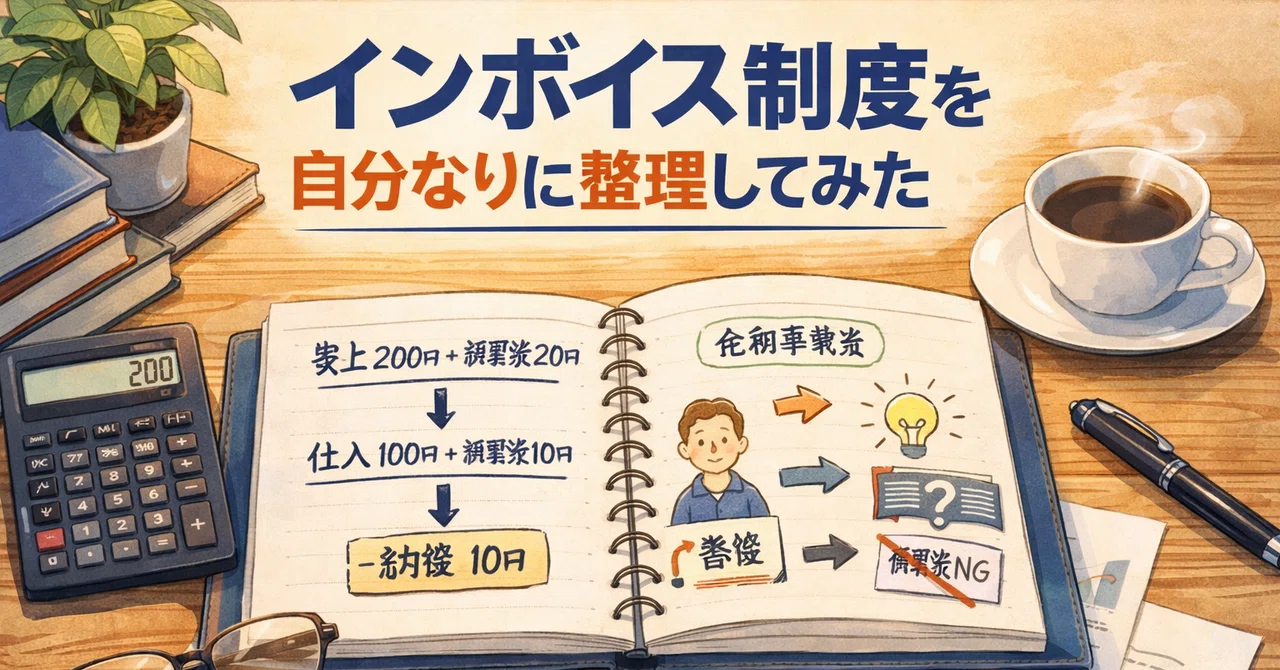 I tried organizing the invoice system in my own way｜ヒロキぽん