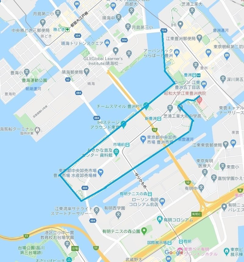 ぐるり公園地図