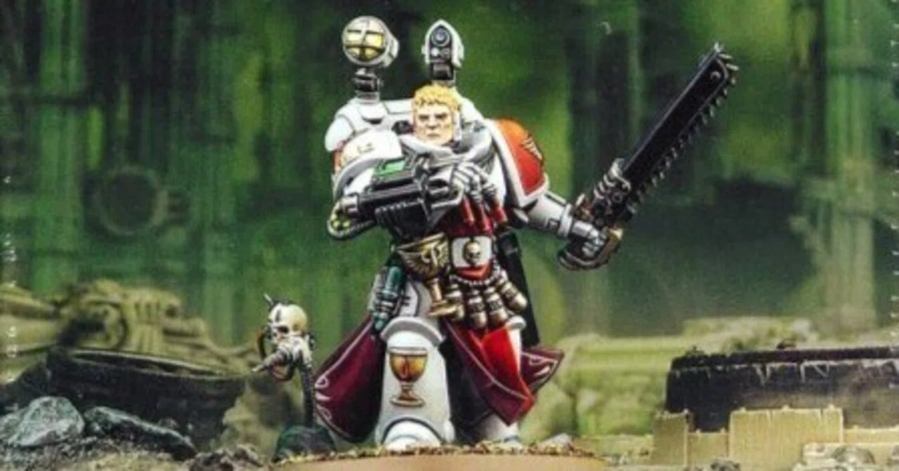ウォーハンマー40K】ブラッドエンジェルのブレイドガードベテランが