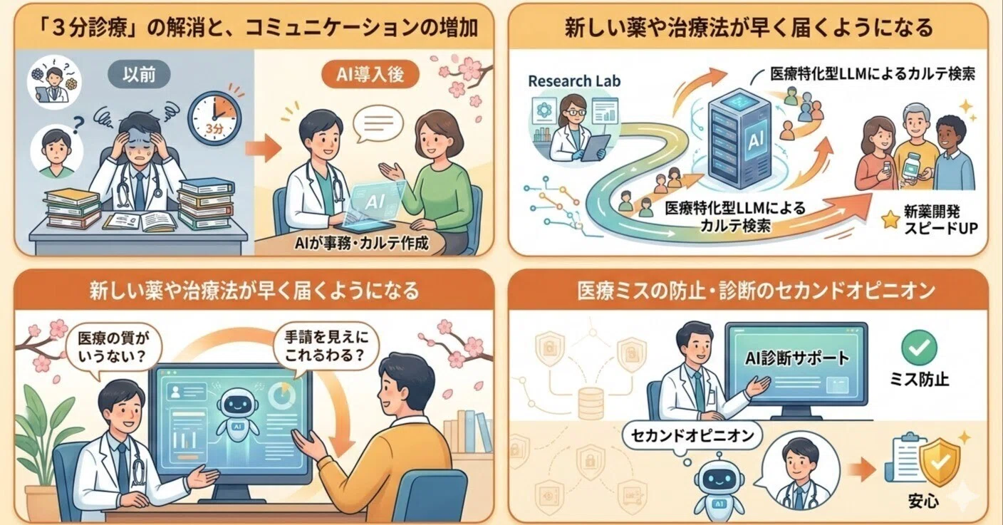 東大松尾研、医療特化型LLMを開発、対話型AIサービス 医師国家試験で