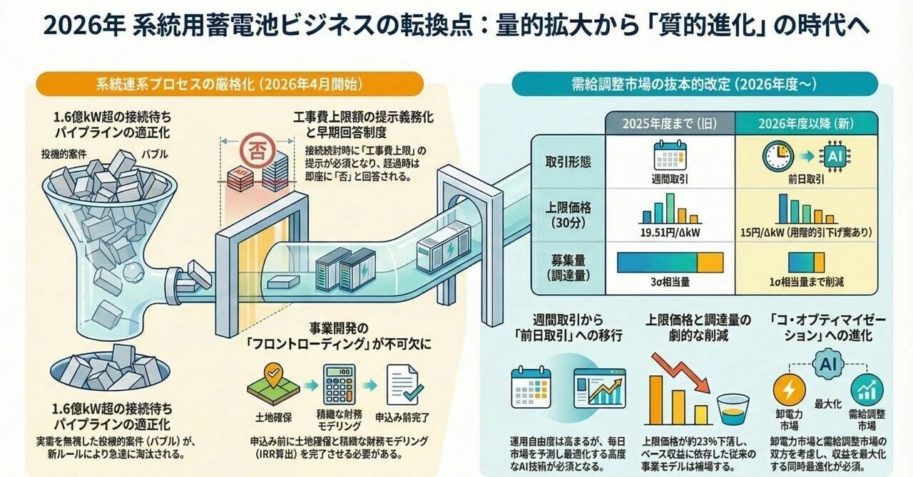 5分でわかる今月の蓄電所規制変更 2026年2月レポート｜蓄電所ビジネス 
