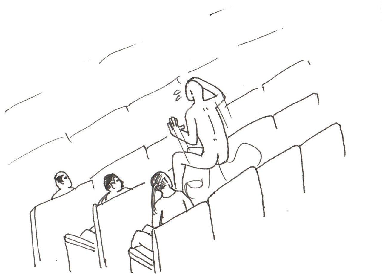 浮かれるな 放つと恥ずかしい屁 デート編 4コマ 屁圧 Note