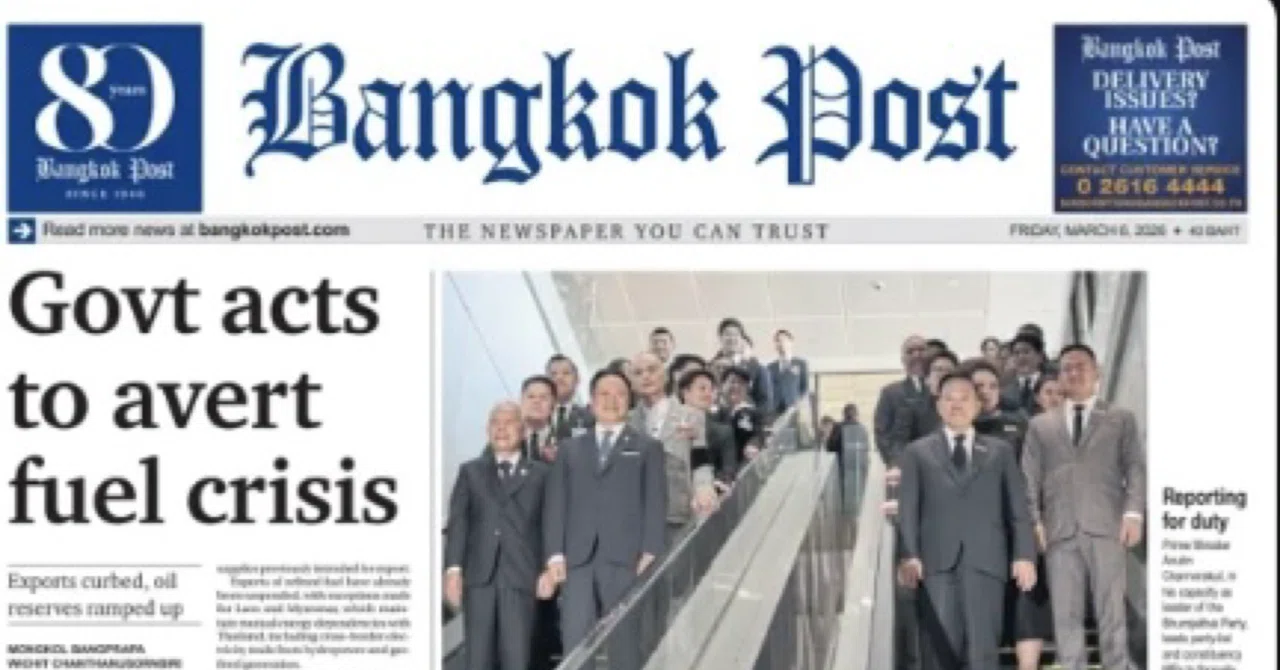 What Lies Behind the Headlines — Is the Bangkok Post Front Page Showing ...