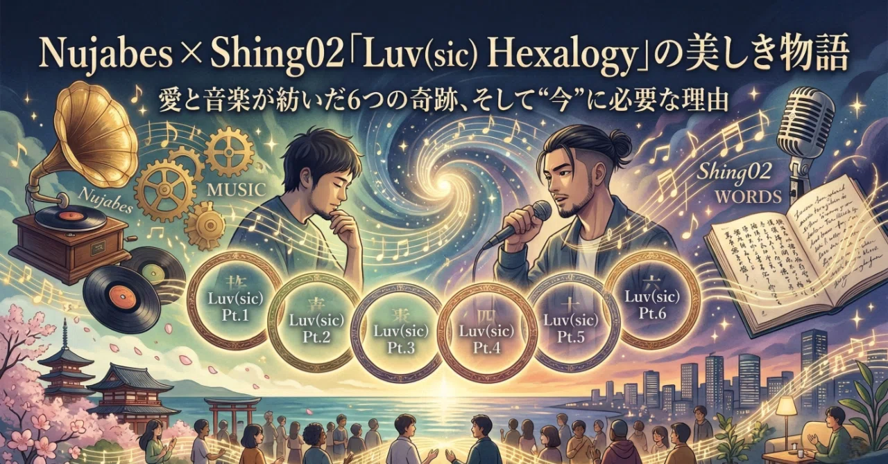 Nujabes × Shing02「Luv(sic) Hexalogy」の美しき物語｜伝思音学