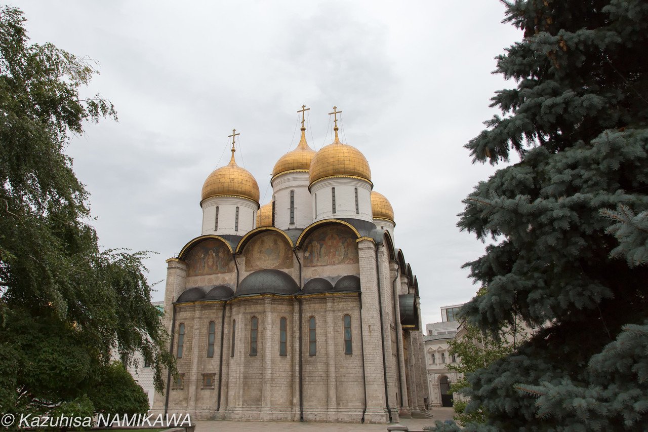 モスクワのクレムリンにあるウスペンスキー大聖堂の写真をfacebookに投稿しました この角度からの写真は珍しいと思います T Co Ewqvfm8yrp Namikawa Note