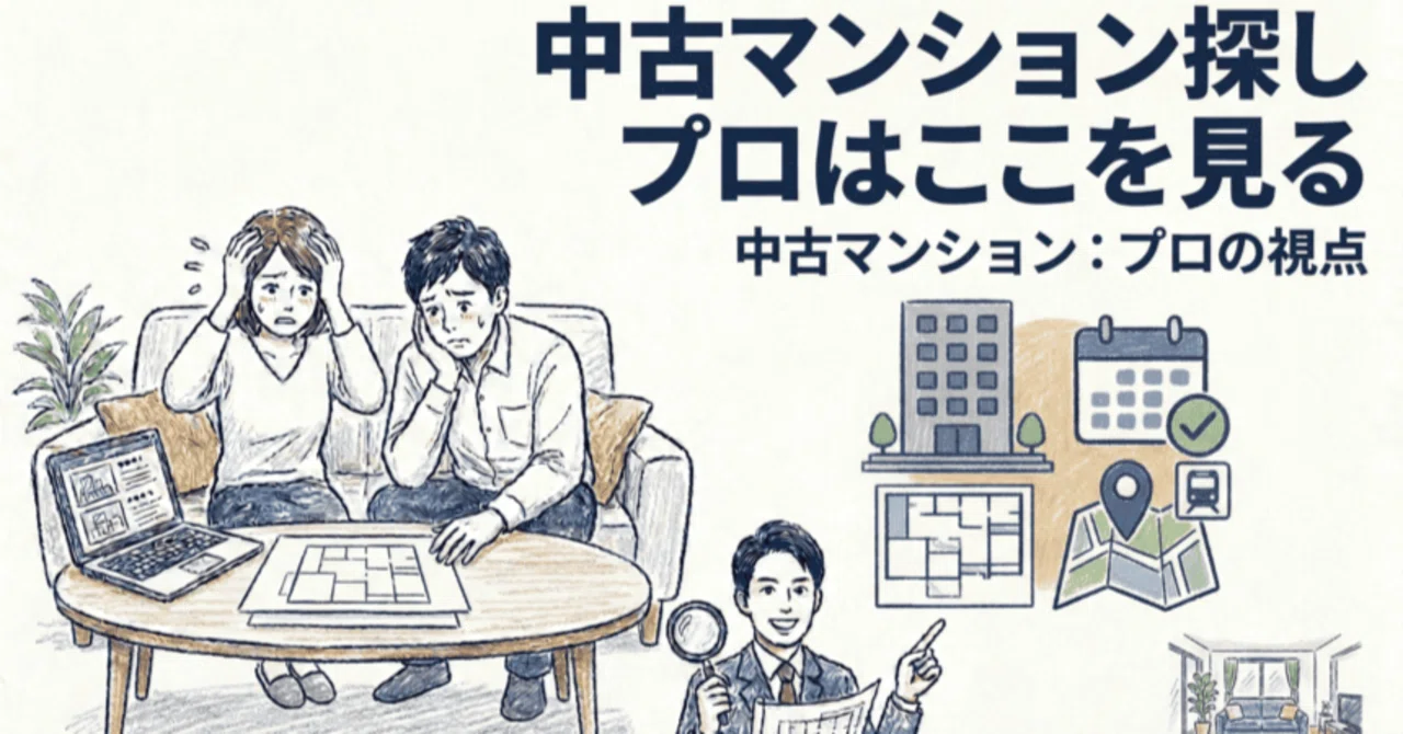 絶対に損をしない中古マンションの選び方とは？プロが教える8つの