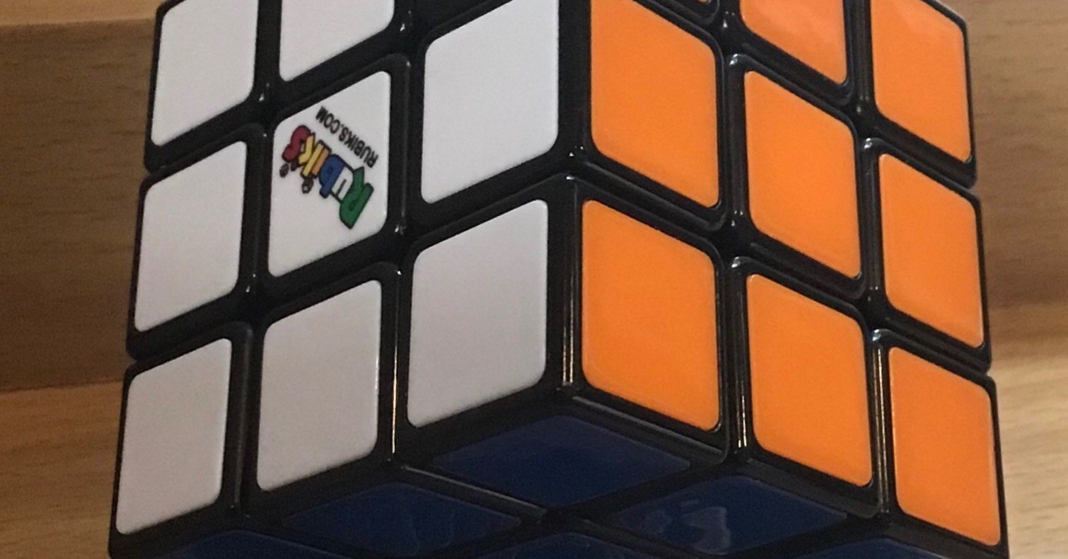 初めてルービックキューブ6面揃えたら、妹に正論言われた話。｜月の石