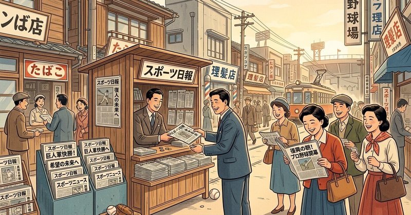 「ストライク」が戻った日――スポーツ新聞80年と、ことばの復興