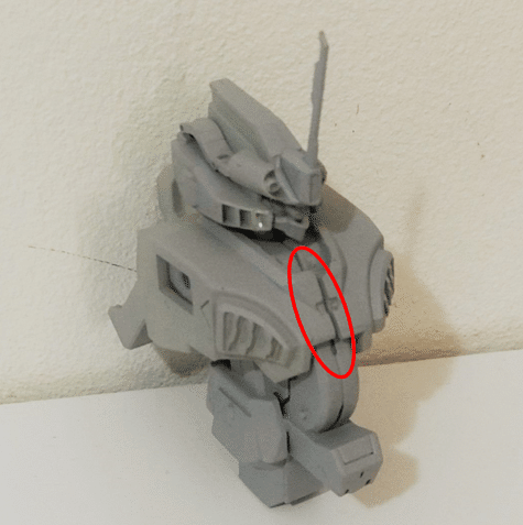 リックディジェ改 ガンダム 1/100制作③｜銀のセカイ (3Dモデル
