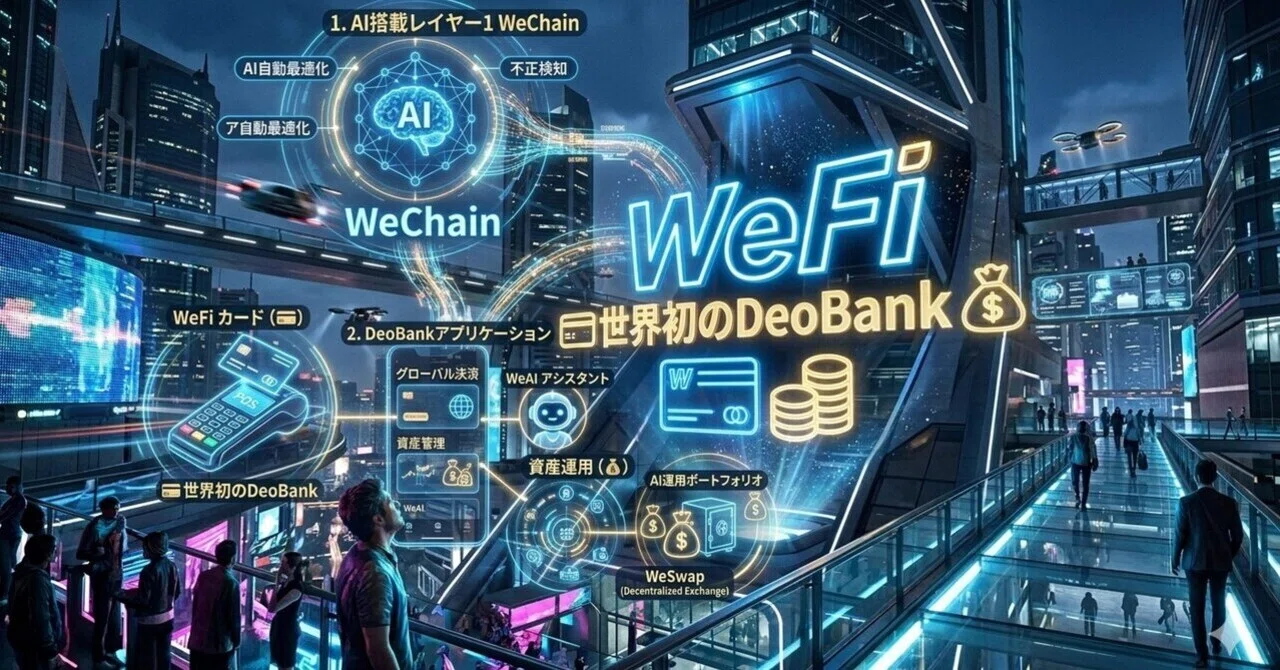 Wefi Introduction WeFiプロジェクトの概要と仕組み📑| ️haru_lucky ️
