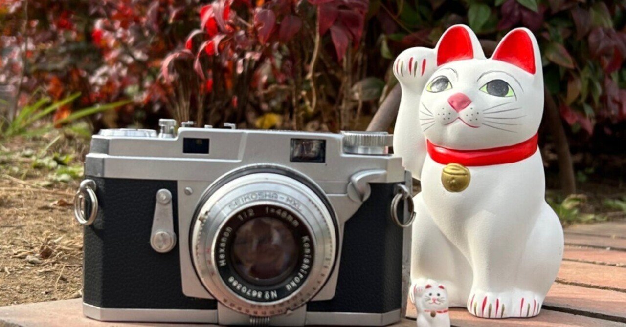 通称「招き猫カメラ」｜mi-na camera