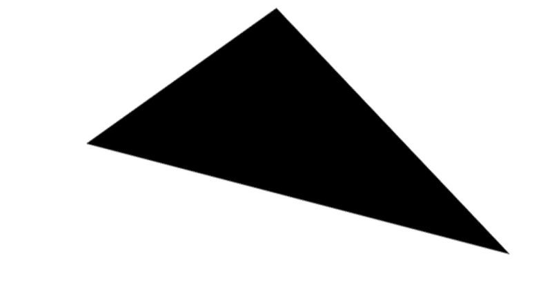 Canvasで三角を書く