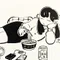 青色のわたあめ