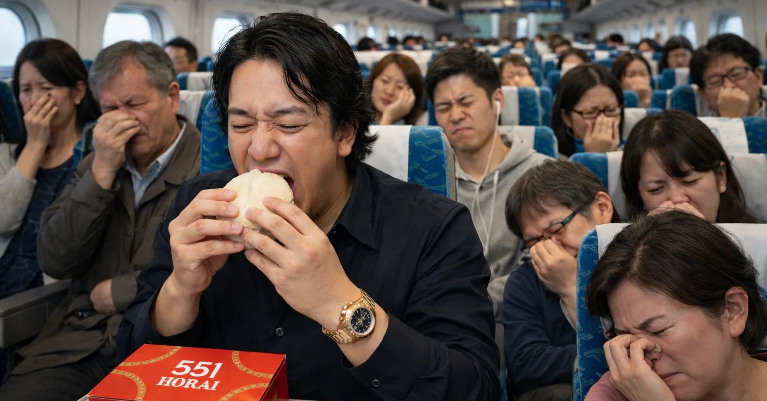 551 新幹線 食べる