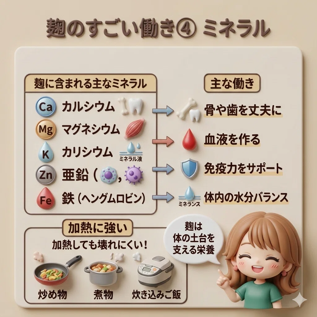 ミネラルのまとめ