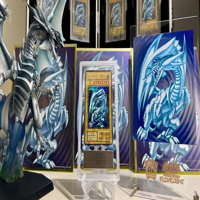 【希少・上美品】丸昌 シール烈伝 青眼の白龍 銀レア等 3枚 ARS10+】青眼の白龍 (浮世絵風/切手セット) [25th] {NYC1-JP001} 1枚