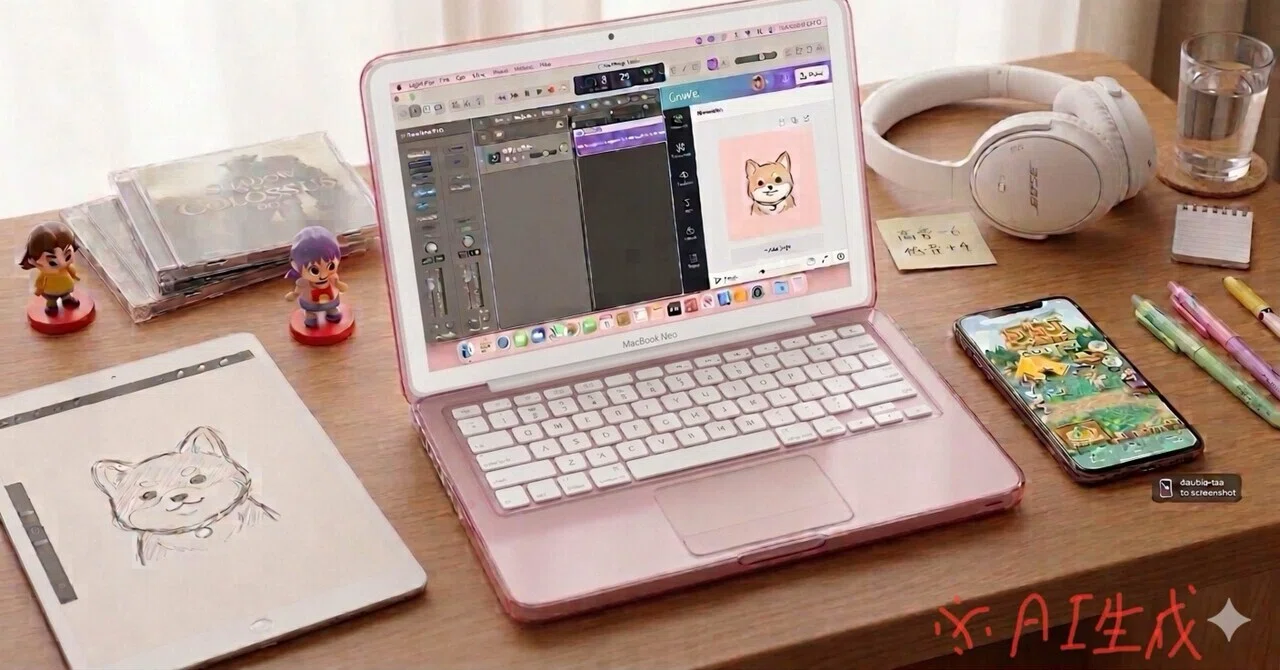MacBook Neoでやりたい見た目カスタマイズ(白ベゼル/白キーボード/白