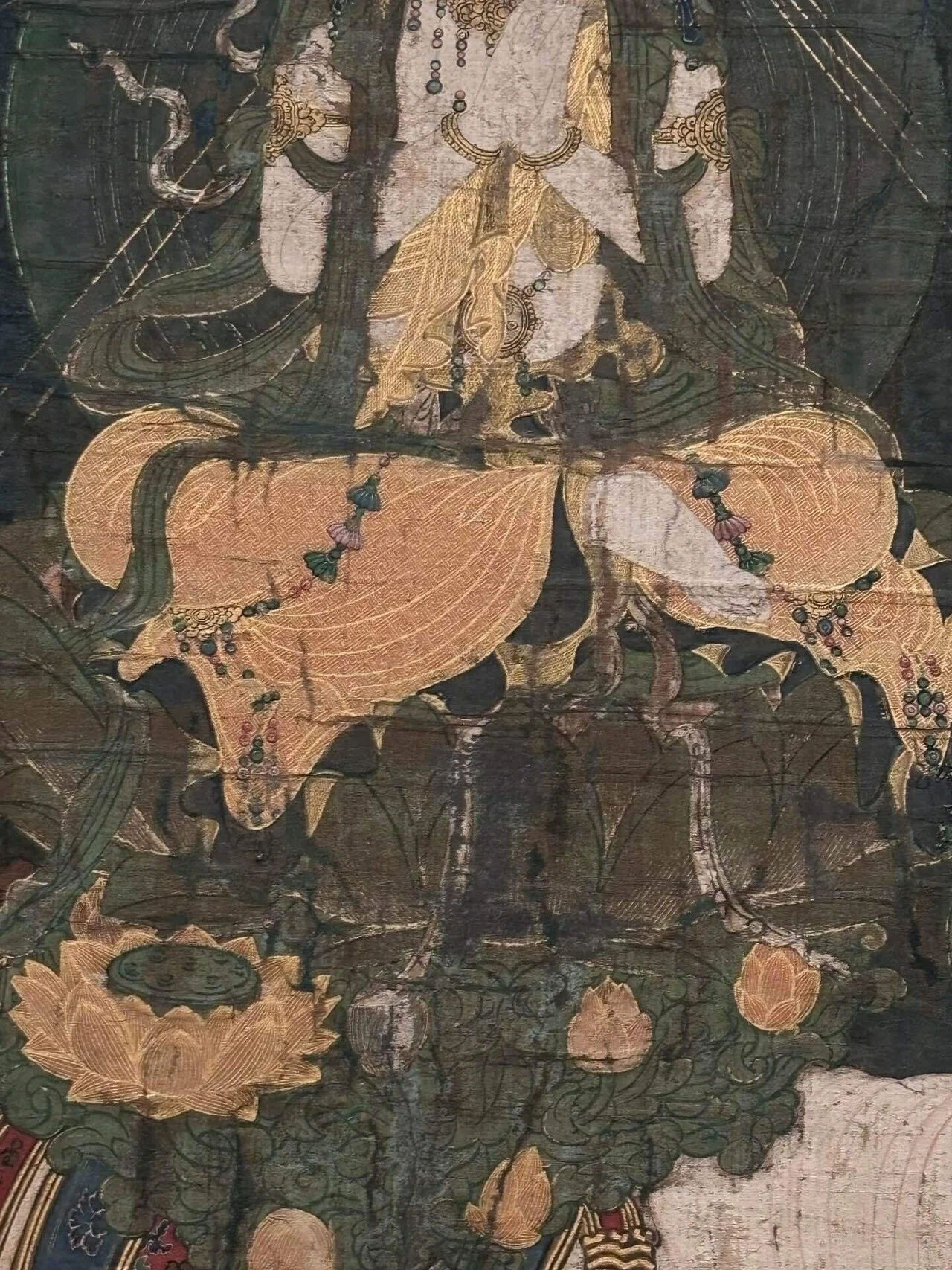 截金探訪2｜藤田美術館・木造金彩阿弥陀如来立像・普賢十羅刹女像