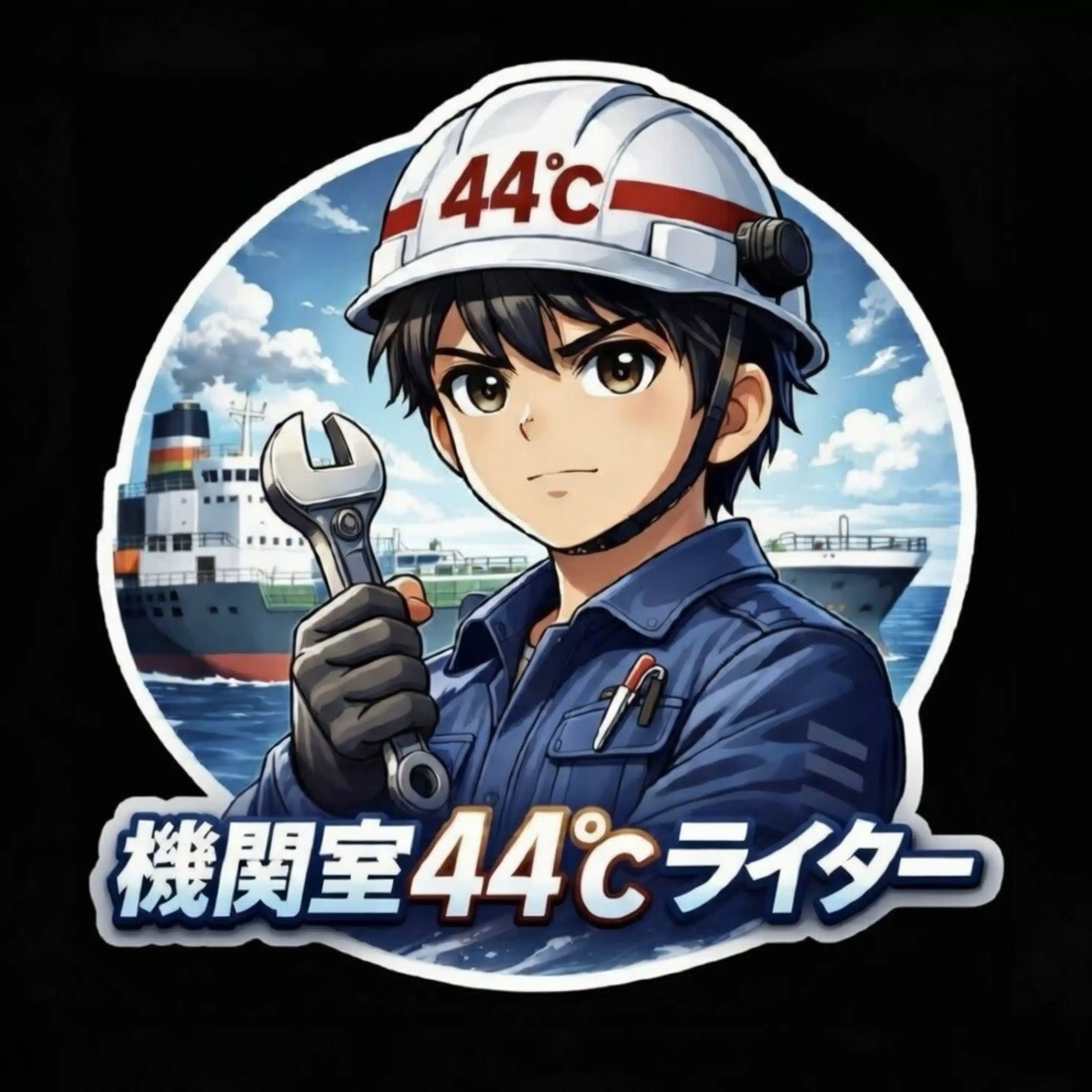 機関室44℃ライター