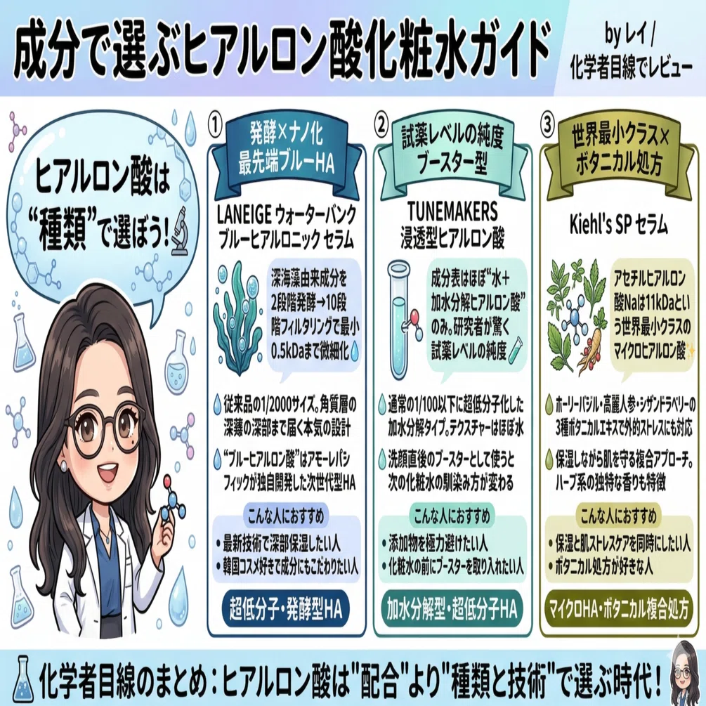 ヒアルロン酸】ちゃんと届いてる？ 40代の乾燥が解決しない、化学的な