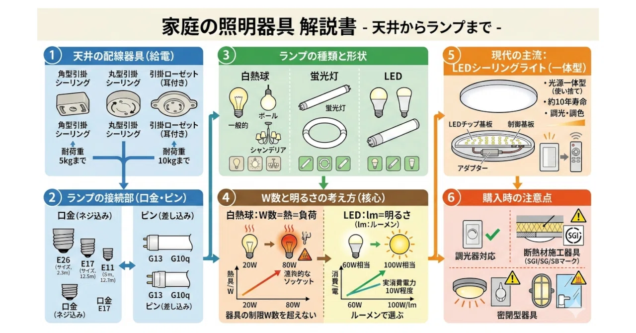 蛍光灯が突然消えたら...『消えゆく光』と照明器具(LEDシーリング 