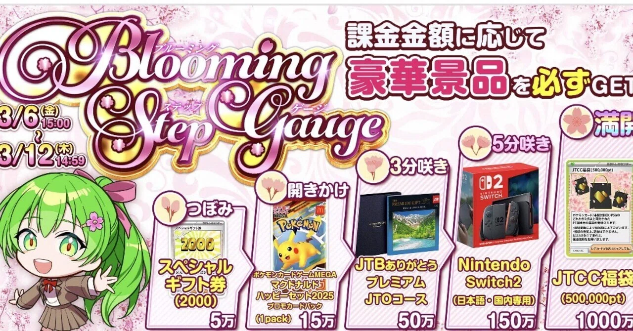 簡単】日本トレカセンターのゲージイベントに参加しよう。｜夜よいち