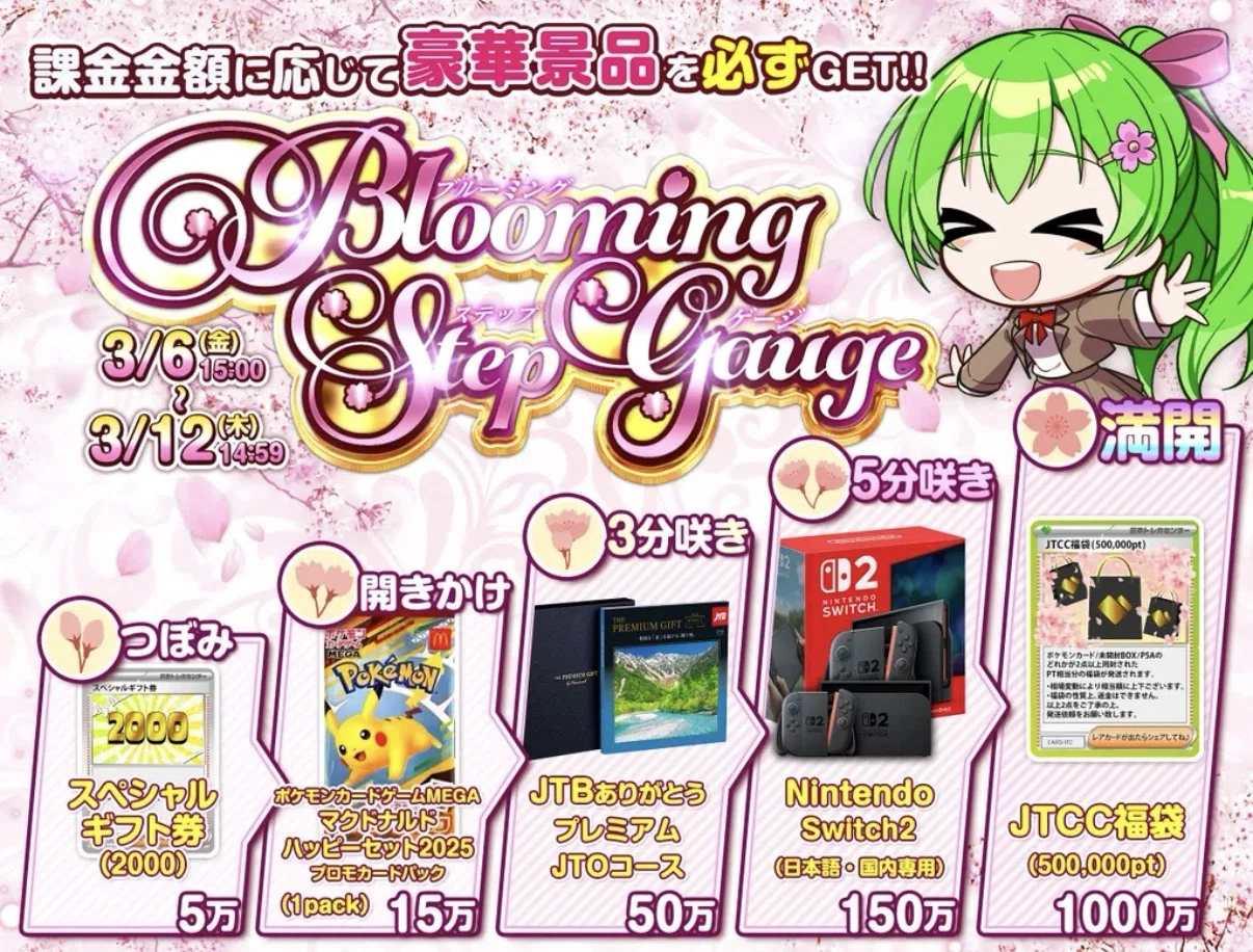 簡単】日本トレカセンターのゲージイベントに参加しよう。｜夜よいち