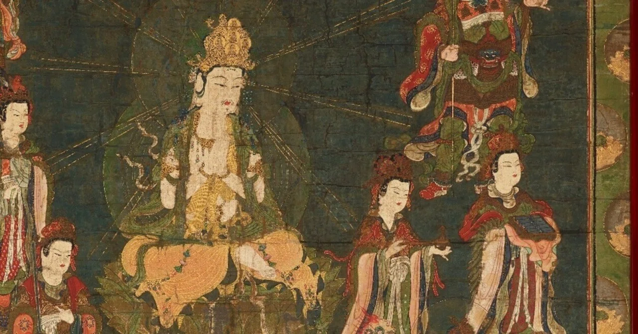 重文 普賢十羅刹女像【藤田美術館-9】｜藤田美術館