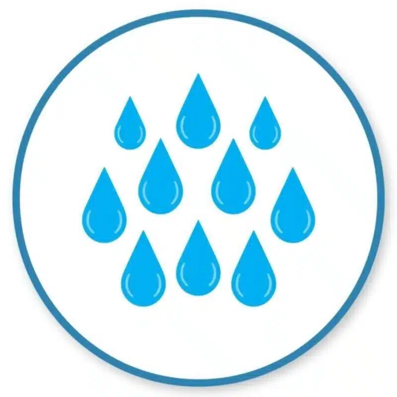 青い青い雨